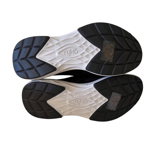 Ryka Terrie Suede Slip On Size 6W Women's Black NWB Sneaker - Picture 6 of 10